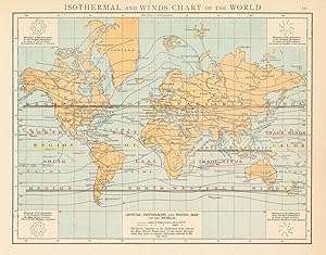 Isothermal and Winds chart of the world