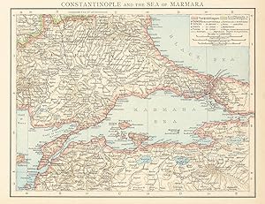 Constantinople and the sea of Marmara