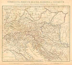 Vindelicia, Noricum, Rhaetia, Pannonia et Illyricum vel Regiones intra Danubium, Savum et Drinum ...