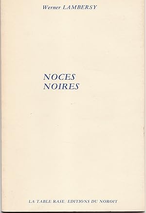 Noces noires