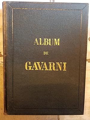 Album de Gavarni - Masques et visages (Les anglais chez eux/Les propos de Thomas Vireloque)