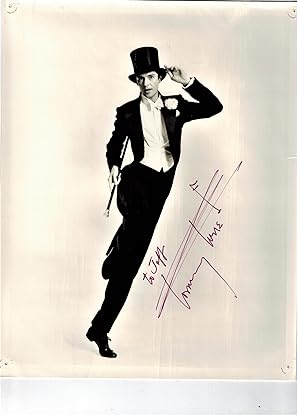 Publicity Photograph SIGNED by Tommy Tune Starring in "My One and Only"