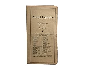 Antiphlogistine, The Denver Chemical Manufacturing Company, Circa 1910s, Medical Ephemera, Advert...