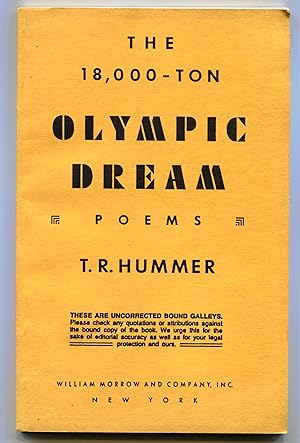 The 18,000-Ton Olympic Dream: Poems