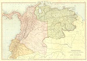 Venezuela, United States of Columbia (or New Granada) and Ecuador