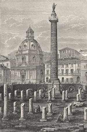 Trajan's Column and Ulpian Basilica