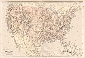The United States, of North America (General Map.)