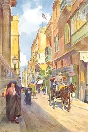 Strada Mezzodi - The "West End" of Valletta