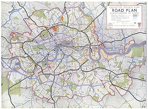 County of London plan Road Plan Classification of Roads