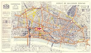 Preliminary Proposals for the Post-war Reconstruction of the city of London,1944; Height of Build...