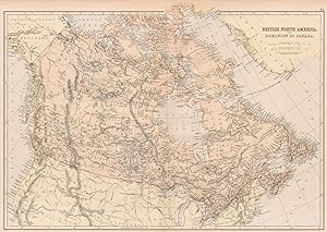British North America. The dominion of Canada