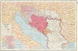 Yugo - Slavia (Historical); Insert map of Gulf of Venice
