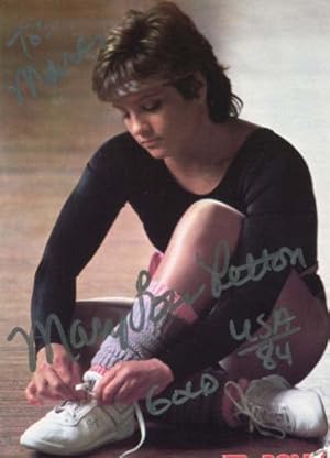 Mary Lou Retton Autograph Signed Photographs Von Mary Lou Retton