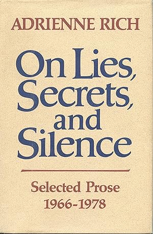 On Lies, Secrets and Silence