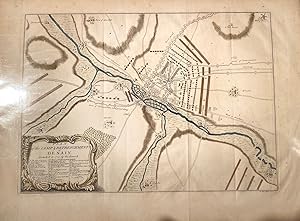 Plan of the Camp & Entrenchments of Denain. War of the Spanish Succession