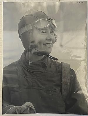Photograph of Woman Parachutist Predating The First Recorded Jump by a Woman by Three Years