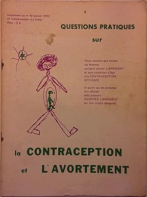 Questions pratiques sur la contraception et l'avortement.