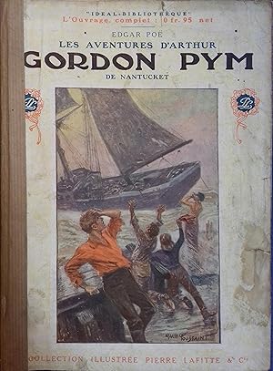 Les aventures d'Arthur Gordon Pym, de Nantucket. Vers 1913.