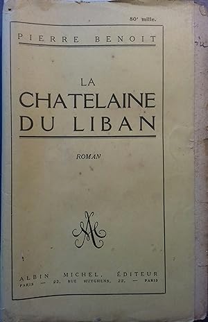 La châtelaine du Liban. Sans date. Vers 1930.