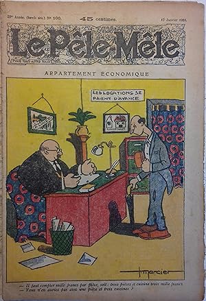 Le Pêle-mêle N° 100. Appartement économique. 17 janvier 1926.