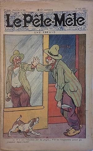Le Pêle-mêle N° 25. Une preuve. 10 août 1924.