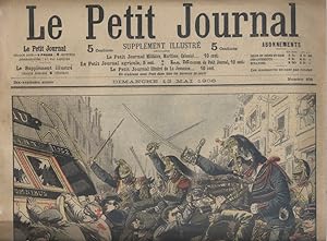 Le Petit journal, Supplément illustré N° 808 : Manifestations du 1er Mai à Paris. (Gravure en pre...