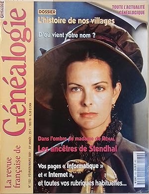 La Revue française de généalogie N° 132. La Revue française de généalogie N° 132. Février-mars 2001.