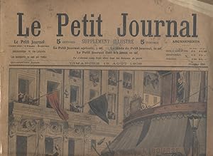 Le Petit journal, Supplément illustré N° 926 : Bagarres aux alentours de la Bourse du travail. (G...