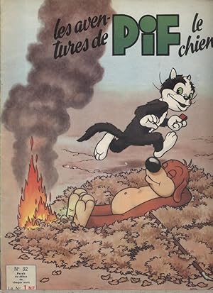 Les aventures de Pif le chien. Revue mensuelle. Nouvelle série N° 35. Janvier 1961.