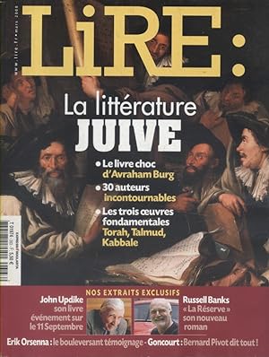 Lire, le magazine des livres et des écrivains. N° 363. La littérature juive (16 pages) - John Upd...