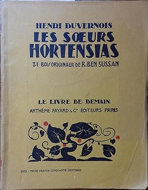 Les soeurs Hortensias. Septembre 1932.