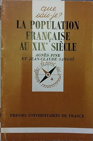 La population française au XIXe siècle.