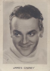 James Cagney. Photographie de la collection des bonbons et chocolats Loriot. Collection Cinéma "M...