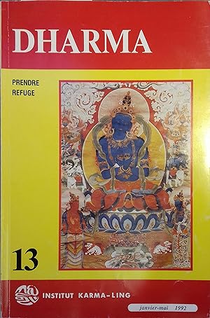 Revue Dharma 13. Prendre refuge. Vers 1990.