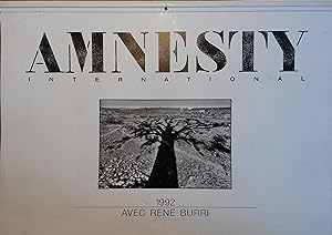 Calendrier 1992 d'Amnesty International. 7 photos de René Burri.