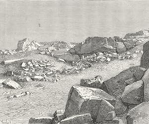 Fig. 96 Assuan: Ancient Quarry, now Abandoned