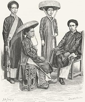 Fig. 232 Annamese Village Chiefs and Women