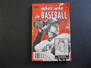 WHO'S WHO IN BASEBALL 1983