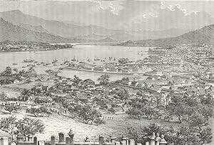 Birdseye view of Nagasaki