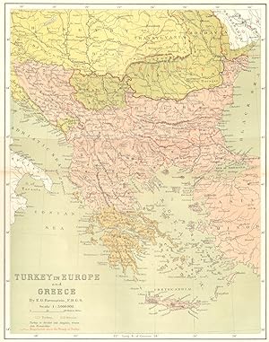 Turkey in Europe and Greece By E.G. Ravenstein, F.R.G.S