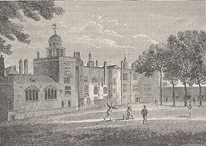Charterhouse-The Quadrangle (from a view taken in 1805)