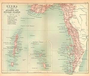 Burma (Southern Section), with Andaman and Nicobar Islands