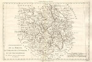 Gouvernements de la Marche, du Limosin, de IAuvergne et du Bourbonnois [The Provinces of La Marc...