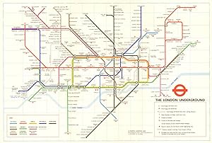 London Transport - Diagram of lines - Number 1 1977 - 1.77/1001M/100,000