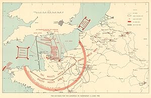 The air plan for the landings in Normandy, 6 June 1944