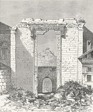 Fig. 118 Remains of the Temple of Augustus and Rome at Ancyra