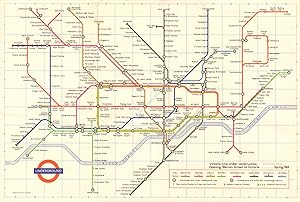 London Transport - Diagram of lines - Number 3 1968 [168/171Z/250,000]