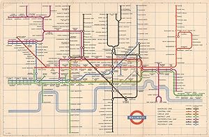London Transport - Diagram of lines - 1956 [656/1427D/300,000]