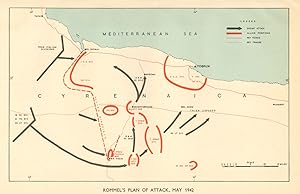 Rommel's plan of attack, May 1942