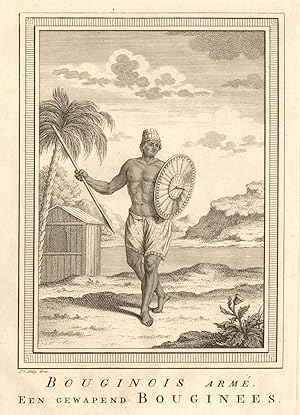 Bouginois armé [An armed Buginese man]
